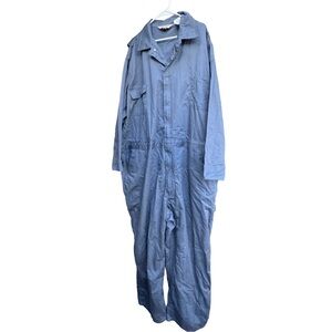 Vintage Big Mac Coveralls Men's 3XL Mechanic Workwear Blue Grunge